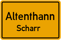 Straßenverzeichnis Altenthann Scharr