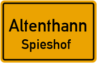 Straßenverzeichnis Altenthann Spieshof
