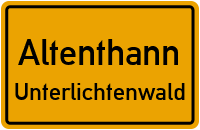 Straßenverzeichnis Altenthann Unterlichtenwald