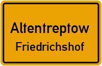 Straßenverzeichnis Altentreptow Friedrichshof