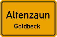 Straßen in Altenzaun Goldbeck