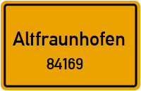 84169 Altfraunhofen