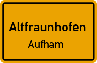 Jakobsweg in AltfraunhofenAufham