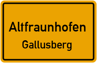 Gallusberg in AltfraunhofenGallusberg