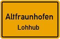 Lohhub in AltfraunhofenLohhub