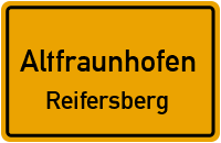 Fichtenstraße in AltfraunhofenReifersberg
