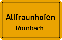 Rombach in 84169 Altfraunhofen (Rombach)