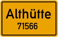 71566 Althütte