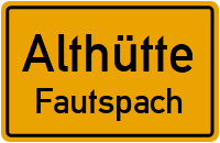 Straßenverzeichnis Althütte Fautspach