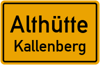 Gerstenäckerweg in AlthütteKallenberg
