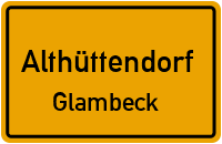 Straßen in Althüttendorf Glambeck