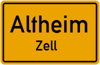 Hauptstraße in AltheimZell