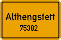75382 Althengstett