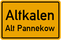 Alt Pannekow in AltkalenAlt Pannekow