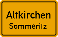Dorfstraße in AltkirchenSommeritz