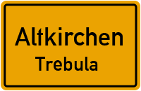 Platschützer Weg in AltkirchenTrebula