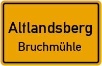Eggersdorfer Straße in AltlandsbergBruchmühle