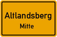 Feldstraße in AltlandsbergMitte