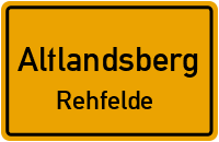Dachsweg in AltlandsbergRehfelde