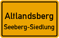 Rosenweg in AltlandsbergSeeberg-Siedlung