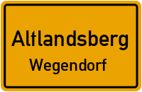 Ahornweg in AltlandsbergWegendorf