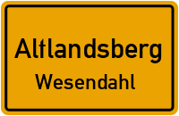 Hirschfelder Straße in AltlandsbergWesendahl