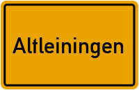 Altleiningen in Rheinland-Pfalz