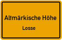 Losse Nr. in Altmärkische HöheLosse