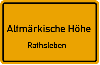 Rathsleben Nr. in Altmärkische HöheRathsleben