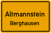 Straßen in Altmannstein Berghausen