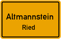 Straßen in Altmannstein Ried