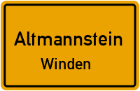 Straßen in Altmannstein Winden