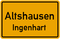 Buchäckerstraße in AltshausenIngenhart