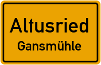 Straßenverzeichnis Altusried Gansmühle