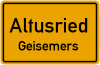 Straßenverzeichnis Altusried Geisemers