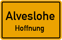 Kieler Straße in AlvesloheHoffnung