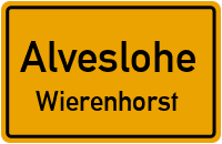 Ellerauer Straße in AlvesloheWierenhorst