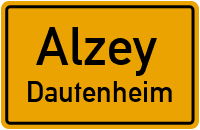 Dörrwiesenweg in AlzeyDautenheim