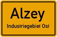 Rudolf-Diesel-Straße in AlzeyIndustriegebiet Ost