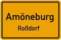 Straßenverzeichnis Amöneburg Roßdorf