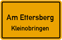 Plan in Am EttersbergKleinobringen