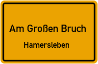 Hornhäuser Straße in Am Großen BruchHamersleben