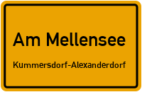 Alexanderdorfer Weg in Am MellenseeKummersdorf-Alexanderdorf