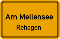 Rehagener Hauptstraße in Am MellenseeRehagen