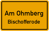 Bischofferöder Hauptstraße in Am OhmbergBischofferode
