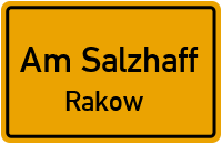 Haffstraße in 18233 Am Salzhaff (Rakow)