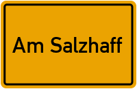 Ortsschild Am Salzhaff