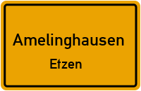 An der Bundesstraße in AmelinghausenEtzen