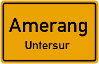 Straßenverzeichnis Amerang Untersur