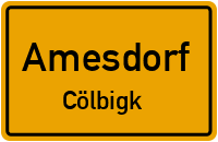Straßen in Amesdorf Cölbigk
